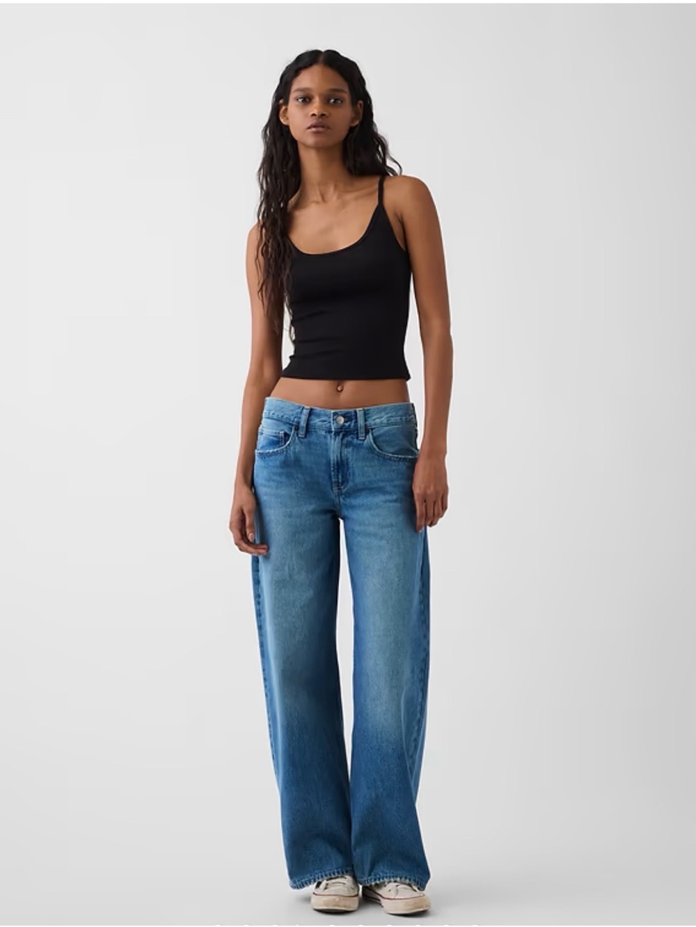 The Hailey Low Rise Loose Jean - light indigo 29R